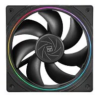 Кулер для корпуса/ Case Cooler Thermalright TL-S12 (120x120x25mm, 4-pin PWM, ARGB, 47.6CFM, 23.2dBA, 1500RPM, Black)