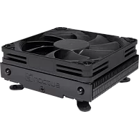 Кулер для процессора/ CPU Cooler Noctua NH-L9i-17xx chromax.black (59W, 4-pin PWM, 37mm, Al/Cu, 2x6mm, 1x92x92x14mm, 33.84CFM, 23.6dBA, 2500RPM, S: 1851/1700, Black)
