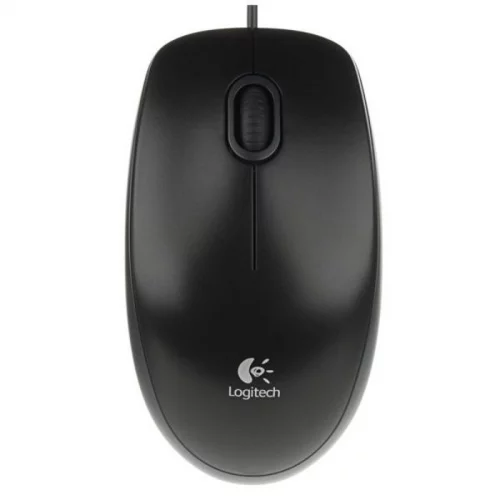 Мышь/ Logitech Optical Mouse B100 Black USB OEM (910-003357)