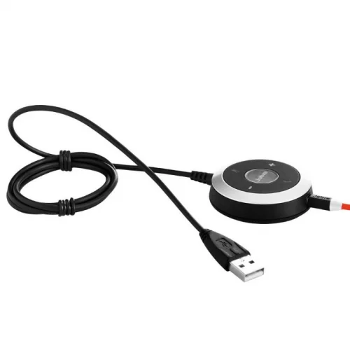 Гарнитура Jabra Evolve 80, Wired, UC Stereo, USB, Mini jack 3,5 mm, 1.2 m (7899-829-209) фото 3