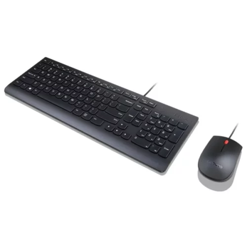 Комплект проводные клавиатура и мышь./ Lenovo Essential Wired Keyboard and Mouse Combo фото 2