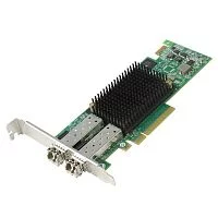 Сетевой адаптер Emulex LPe16002B-M6 Gen 5 (16GFC), 2-port, 16Gb/ s, PCIe Gen3 x8, LC MMF 100m, трансиверы установлены, RTL (LPE16002B-M6||BROWNBOX)
