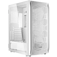 Ginzzu GL185 White боковая дверца закаленное стекло на петлях на магнитах (GL 185)