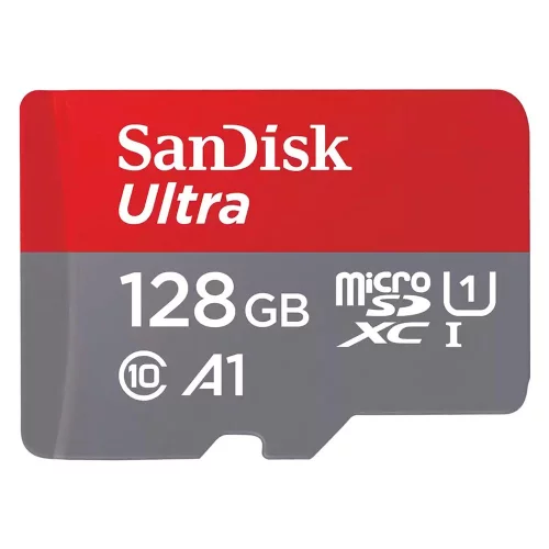 SecureDigital microSDXC 128GB SanDisk Ultra Class 10, UHS-I, R 140 МБ/ с, без адаптера SD (SDSQUAB-128G-GN6MN)
