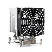 Exegate EX293433RUS Кулер ExeGate ESNK-P0050AP4.PWM.4U.2011.Cu (Al+Cu, 4U, 5 тепл. трубок, LGA2011/ 2066, TDP 165W, Fan 80mm, PWM, 1900-3800RPM, 2 ball bearing, 4pin, 44db, 650г, на винтах, с термопаст