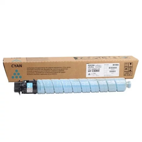 Тонер-картридж Ricoh MP C6003, голубой, 22500, для Aficio MP C4503/ C5503/ C6003 (841856)