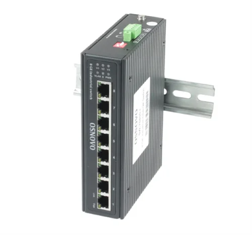Промышленный коммутатор Gigabit Ethernet OSNOVO SW-70800-I Промышленный коммутатор Gigabit Ethernet на 8GE RJ45 портов. Порты: 8 x GE (10/100/1000Base-T). Встроенная грозозащита 6кВ. Питание: 3 x входа DC12-57V(6W). БП в комплект НЕ входит.