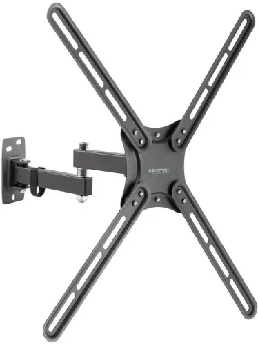Кронштейн для телевизора Kromax CORBEL-7 черный 22-65 макс.30кг настенный поворот и наклон (90467)