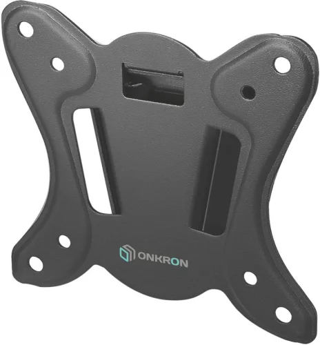 Кронштейн для телевизора Onkron NN31 черный 10-32 макс.25кг настенный фиксированный (NN31#MLN)