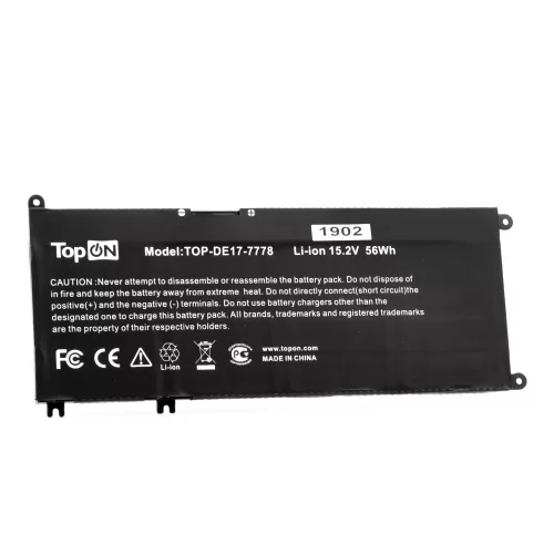 Аккумулятор для ноутбука Dell 17-7778, G3 3579 15.2V 3500mAh PN: 33YDH (TOP-DE17-7778)