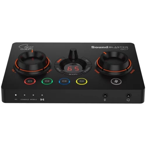 Звуковая карта Creative USB Sound BlasterX GC7 (70SB185000000) фото 3