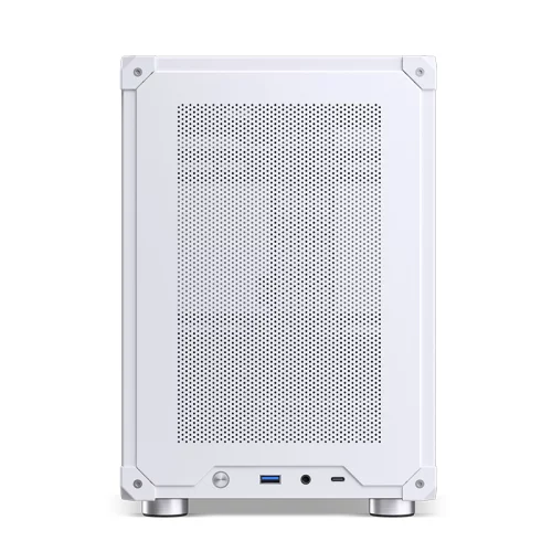 Корпус без блока питания/ Case JONSBO C6-ITX, Micro-Tower, no fan, 1xUSB-A 3.0 + 1xUSB-C 3.1, mDTX, mITX White (C6-ITX WHITE) фото 6