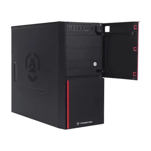 Компьютер ГРАВИТОН Д50А RYZEN 5 5600G/ 8GB/ SSD 256GB/ Wi-fi+BT/ FP_2xUSB2.0/ 450W/ K+M/ NoOS/ WR3G ( Минпромторг ) (116810)
