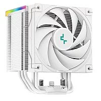 Кулер для процессора DEEPCOOL AK500S DIGITAL SE WH LGA20XX/1700/1200/115X/AM5/AM4 (12шт/кор, TDP 240W, PWM, Fan 120mm, 5 тепл. трубок, Copper Base, белый) RET (R-AK500S-WHADMN-GJD)