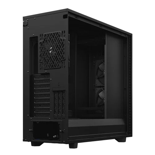 Корпус ПК без блока питания/ Case Fractal Design Define 7 XL TG Dark Tint, Full-Tower, 3x140mm, 2xUSB-A 2.0 + 2xUSB-A 3.2 + 1xUSB 3.2 Type-C EE-ATX, E-ATX, SSI-CEB, SSI-EEB, ATX, mATX, mITX Black (FD-C-DEF7X-03) фото 21