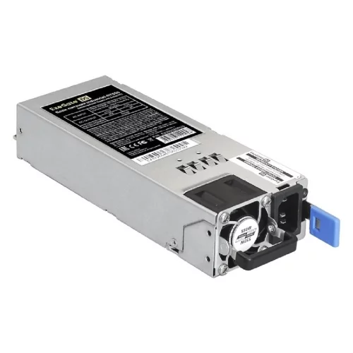 Exegate EX292321RUS Серверный БП с резервированием 2U Redundant 2x550W ExeGate Industrial-RTS550 (APFC, КПД 94% (80 PLUS Platinum), 4 cm fan, 24pin, 2x(4+4)pin, 2PCIe, 2SATA, 6IDE, Cable Management) фото 2