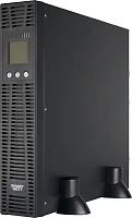 Источник бесперебойного питания SMARTWATT ИБП Онлайн, мощность 1000/ 900 ВА/ Вт, стоечный/ напольный, LCD дисплей, IEC13 - 6 шт., встроенные АКБ (UPS SECURE IEC 1KVA)