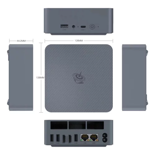 Мини-компьютер BL/EQR5-D4/5500U/16G/500G/Milky Grey фото 2