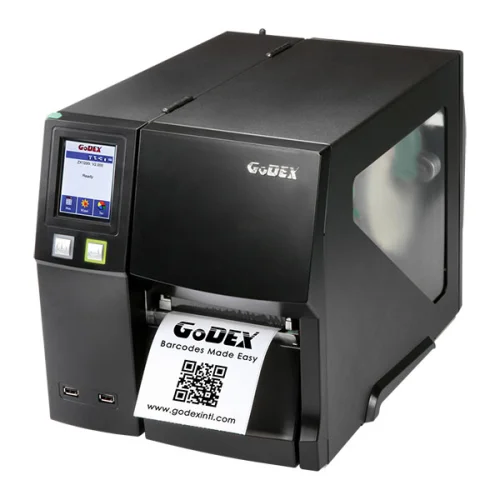 Промышленный принтер печати этикеток Godex ZX-1300Xi+ TT, 300 dpi, (Touch LCD) SU + Ethernet + USB Host + RTC, 10 ips, 1 core (011-Z3X012-A00)