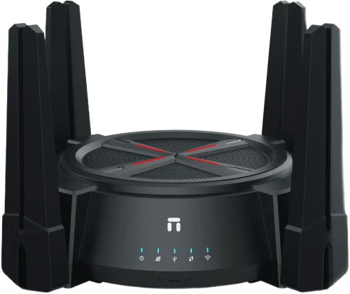 Маршрутизатор/ Netis AX6000 Wireless Dual Band Gigabit Router, 8*5dBi external fixed antennas, FXS, IPTV function and full dual access support, USB3.0 (NX62) (NX62#OCS)