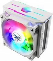 ZALMAN CNPS10X OPTIMA II WHITE RGB, 120mm RGB FAN, 4 HEAT PIPES, 4-PIN PWM, 1500 RPM, 27DBA, HYDRAULIC BEARING, FULL SOCKET SUPPORT