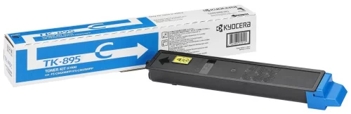 Kyocera Тонер-картридж TK-895C для FS-C8020MFP/ 8025MFP/ 8520MFP/ 8525MFP голубой (6000 стр.) (1T02K0CNL0)