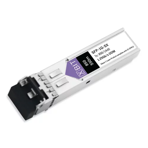 Трансивер XBIT SFP-1G-SX SFP, 1.25Gb/ s, 550m, 8dB, 850nm, MMF, 2LC, DDM