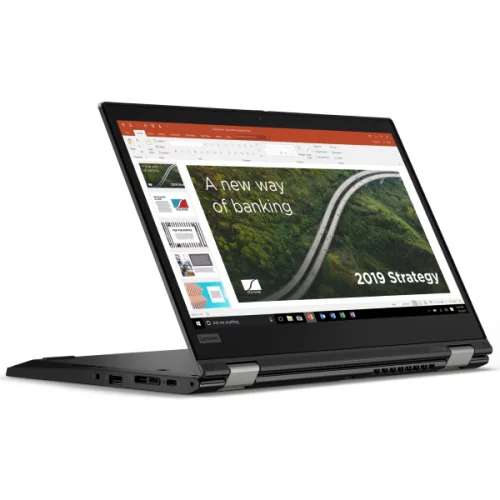 Ноутбук Lenovo ThinkPad L13 Yoga G2 13.3 FHD Touch, Core i5-1135G7, 8GB, 256GB SSD, WiFi, BT, FPR, Win10Pro, черный [20VK000XRT] фото 3