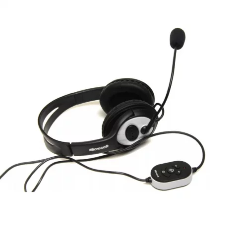 Гарнитура Microsoft Headset LifeChat LX-3000, Wered, USB, 1.8 m, Black (JUG-00015) фото 2