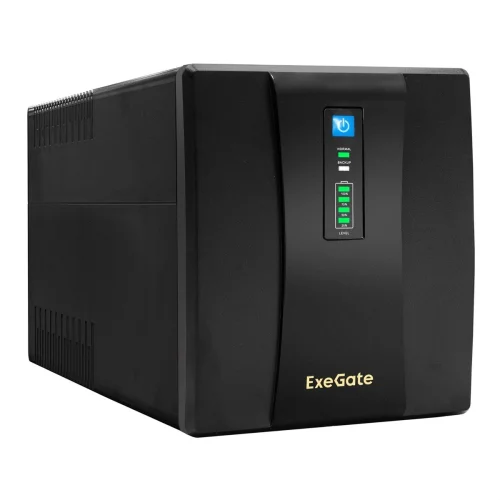 Exegate EP285490RUS ИБП ExeGate SpecialPro UNB-1200.LED.AVR.EURO.RJ.USB