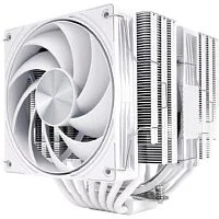 Thermalright Кулер Frost Tower 140 White LGA115X/1200/1700/1851/2011/2066/AM4/AM5 (Dual Tower, 120mm + 140mm PWM Fan, медное основание, 7 тепл. трубок 6мм) / TRFT140W