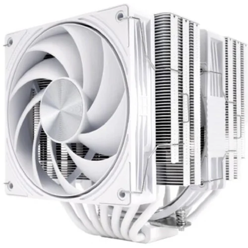 Thermalright Кулер Frost Tower 140 White LGA115X/1200/1700/1851/2011/2066/AM4/AM5 (Dual Tower, 120mm + 140mm PWM Fan, медное основание, 7 тепл. трубок 6мм) / TRFT140W