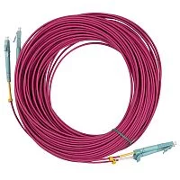 Кабель оптический Hyperline FC-D2-504-LC/ PR-LC/ PR-H-25M-LSZH-MG Патч-корд волоконно-оптический (шнур) MM 50/ 125, OM4, LC-LC, duplex, 10G/ 40G, LSZH, 25м (FC-D2-504-LC/PR-LC/PR-H-25M-LSZH-MG)