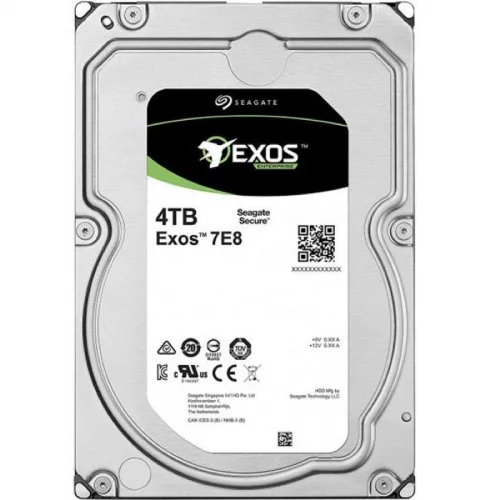 Жесткий диск/ RECERTIFIED HDD Seagate SAS 4TB Exos 7E8 7200 rpm 256Mb 1 year warranty (replacement ST4000NM001B) RECERTIFIED (ST4000NM005A)