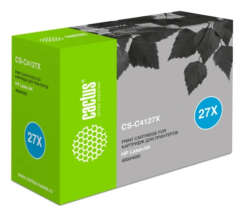 Картридж лазерный Cactus CS-C4127X C4127X черный (10000стр.) для HP LJ 4000/4050 фото 5