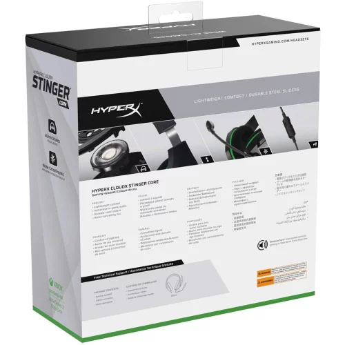 Гарнитура игровая/ HyperX Cloud Stinger Core X (HX-HSCSCX-BK) фото 7