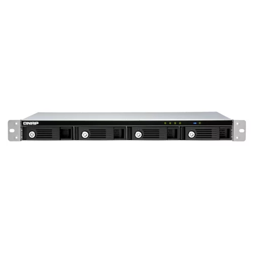 channel QNAP DAS TR-004U 4-Bay 2.5/ 3.5 SATA Type-C USB 3.1 Gen 1 (5 Gb/ s ) Direct Attached Storage with Hardware RAID. W/ o rail kit RAIL-B02