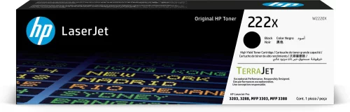 Тонер-картридж HP 222X High Yield Black Original LaserJet Toner Cartridge черный, 3200 страниц [W2220X]
