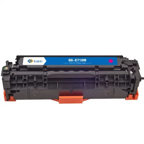 Картридж лазерный G&G GG-C718M пурпурный 2900 страниц для Canon MF8330i/ MF8330/ MF8350/ LBP7200 фото 2