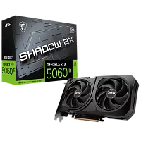 Видеокарта PCIE16 RTX5060TI 8GB RTX 5060 Ti 8G SHADOW 2X OC PLUS MSI