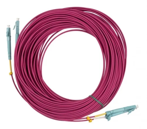 Патч-корд Hyperline FC-D2-504-LC/ PR-LC/ PR-H-10M-LSZH-MG 2x50/ 125 OM4 LC дуплекс-LC дуплекс 10м LSZH фиолетовый (1985992) (1985992#MLN)