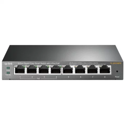 Коммутатор TP-LINK Easy Smart 8x RJ45 (TL-SG108PE)