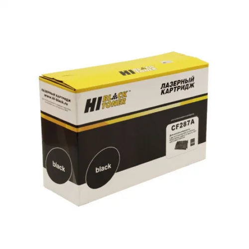 Картридж Hi-Black HB-CF287A, черный, 9000 страниц, для HP LJ M506dn/ M506x/ M527dn/ M527f/ M527c (22013625)