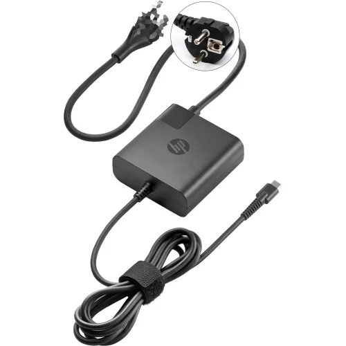 Дорожный адаптер питания HP USB-C 65 Вт (X7W50AA#ABB)