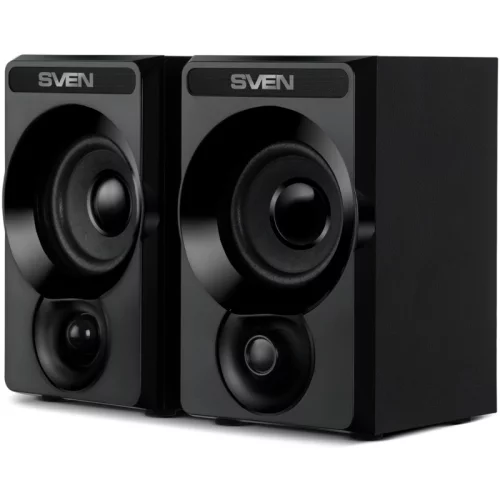 SVEN SPS-535, чёрный, акустическая система 2.0, USB, мощность 2x3 Вт(RMS) (SV-022501)