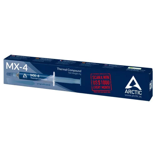 Термопаста MX-4 Thermal Compound 4-gramm mit Spachtel (ACTCP00031B) фото 2
