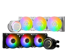 Жидкостная система охлаждения MSI MAG CoreLiquid E360, 3x ARGB Fan, Color Box, LGA1700, AM5 (306-7ZW6E17-C24)