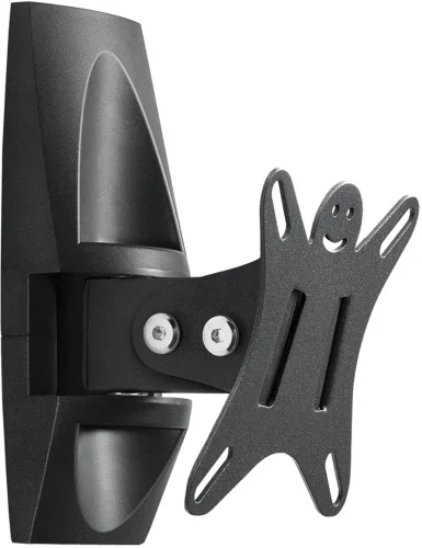 Кронштейн для телевизора Holder LCDS-5003 металлик 10-26 макс.25кг настенный поворот и наклон (LCDS-5003 METALLIC)