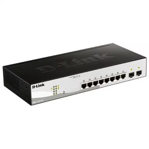 Коммутатор D-Link DGS-1210-10/ F1A 8x RJ45 (DGS-1210-10/ F1A) (DGS-1210-10/F1A)