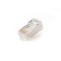 Gembird Вилка RJ-45 (8P8C) универсальная кат.5e экранированная, контакты 30 микродюймов" (10 шт.) (PLUG5SP/ 10) (PLUG5SP/10)